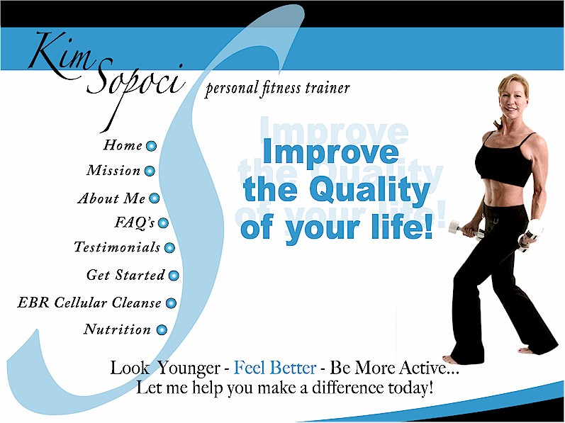 Denver area personal fitness trainer Kim Sopoci!