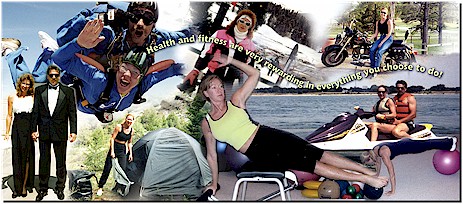 Health and fitness are very rewarding in everything you choose to do!